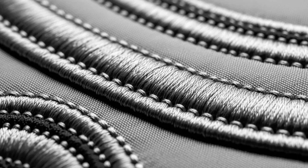 Satin Stitch Border Reinforcement