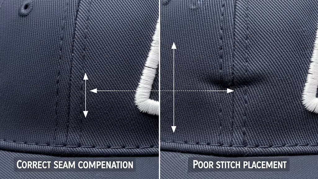 Seam Compensation and Stitch Placement